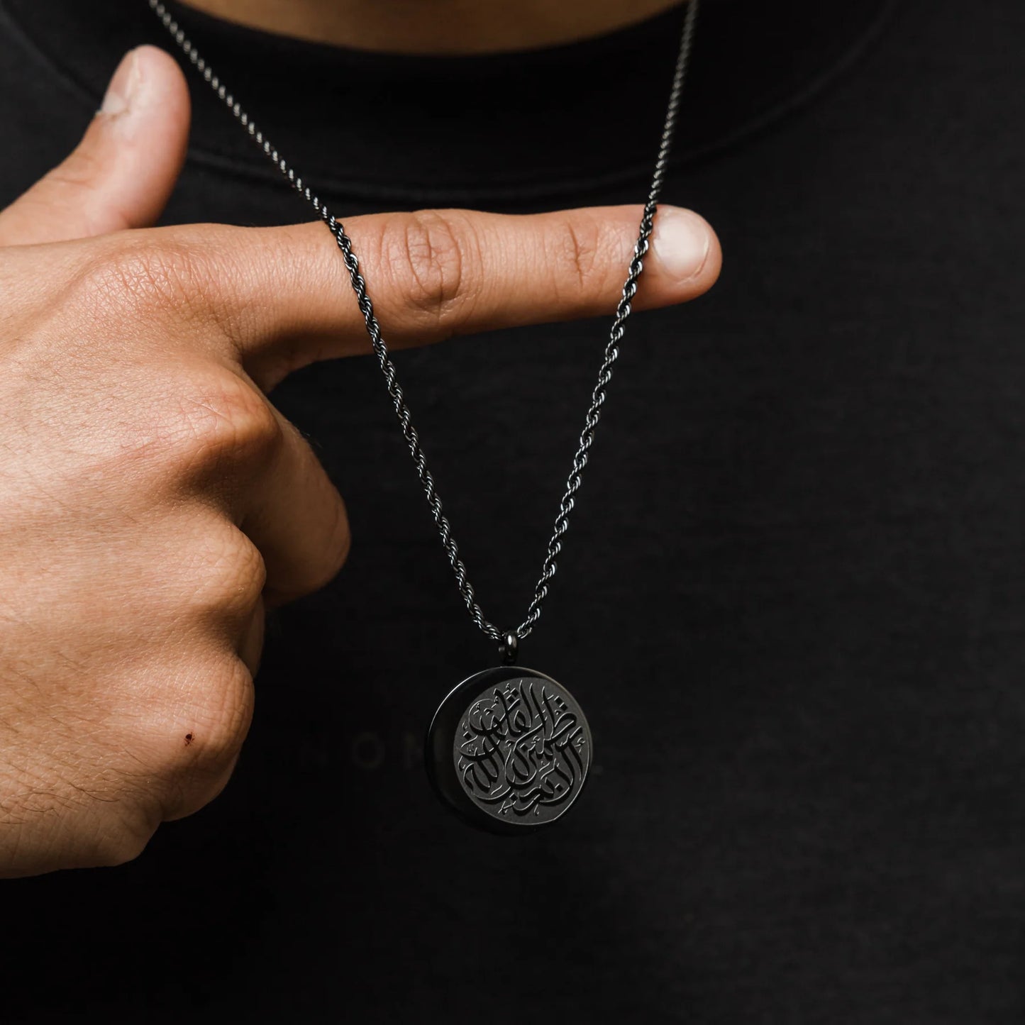 Allah Pendant Necklace Men