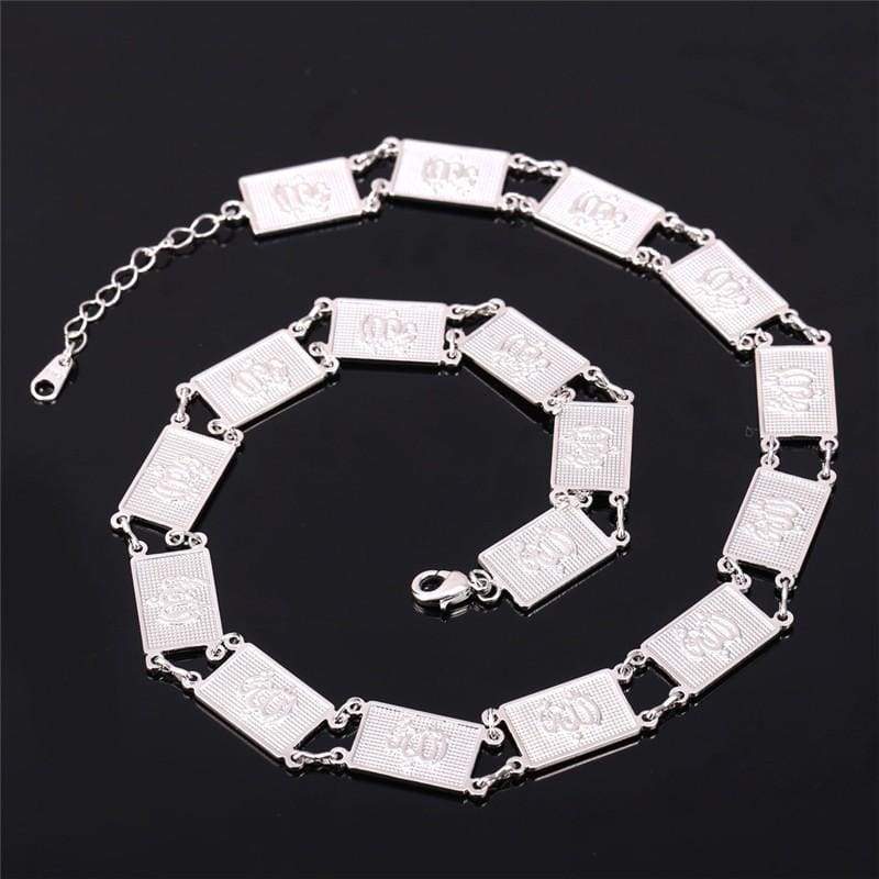 Allah Necklace Drop Earrings For Women GoldSilver Color Jewellery set IS1 IS2