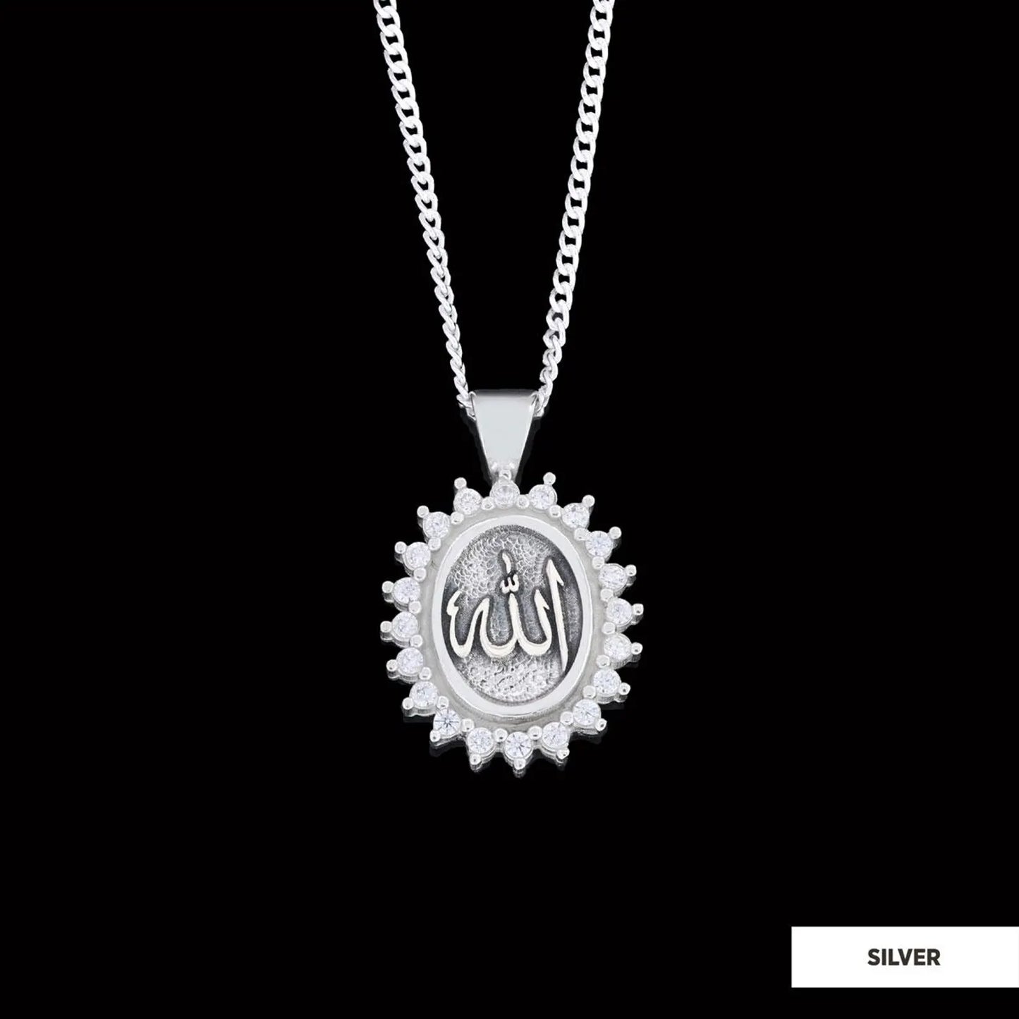 Allah Pendant, Allah Necklace, Premium Islamic Jewelry, Muslim Necklace, Arabic Necklace, Islamic Gift, Islamic Jewelry, Gift for Her