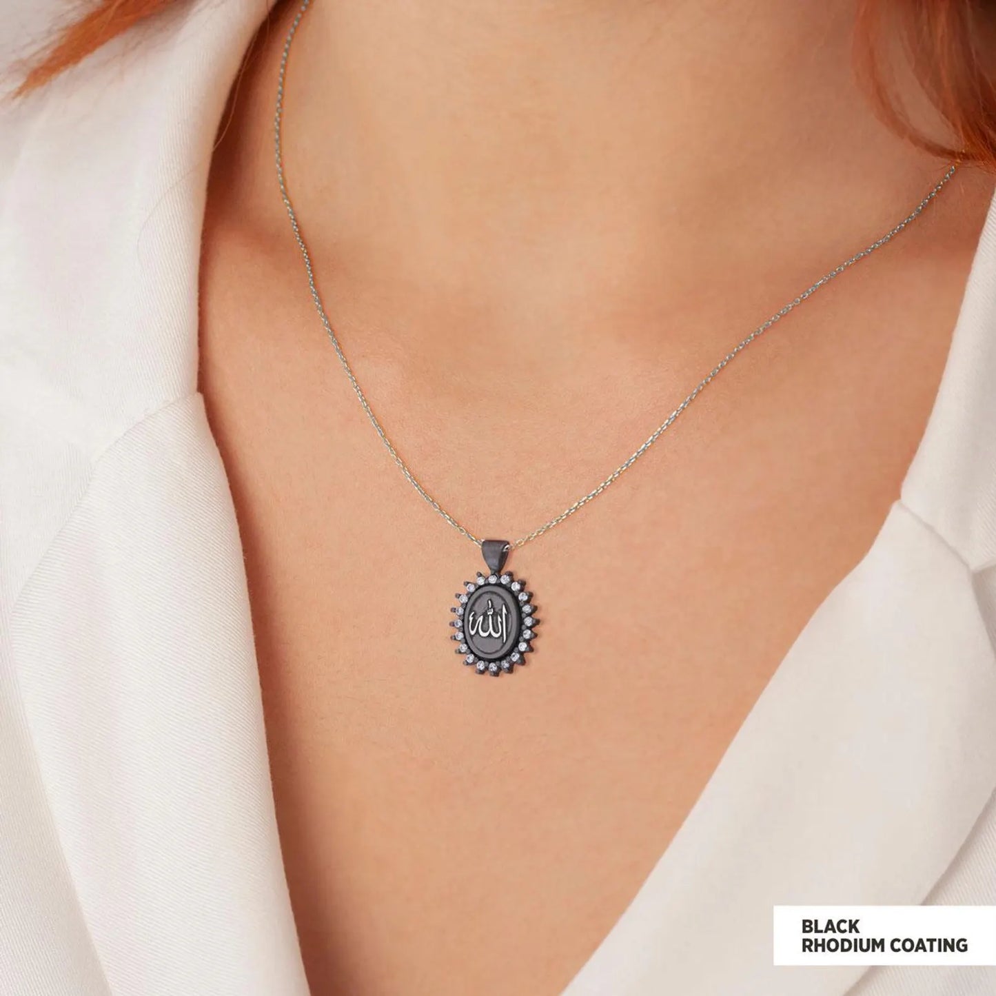 Allah Pendant, Allah Necklace, Premium Islamic Jewelry, Muslim Necklace, Arabic Necklace, Islamic Gift, Islamic Jewelry, Gift for Her