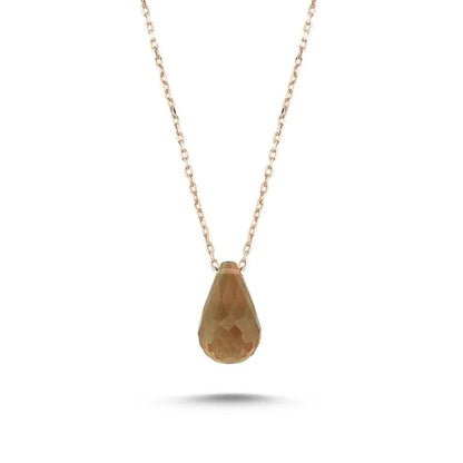 Pear Cut Zultania Necklace