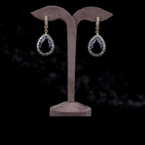 Hurrem Sultan Classic Sapphire Earrings