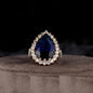 Hurrem Sultana Sapphire Silver Ring