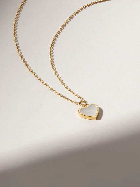 Minimal Heart Necklace