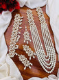 Mughlai Pearl 5 pcs Bridal Necklace set (original)