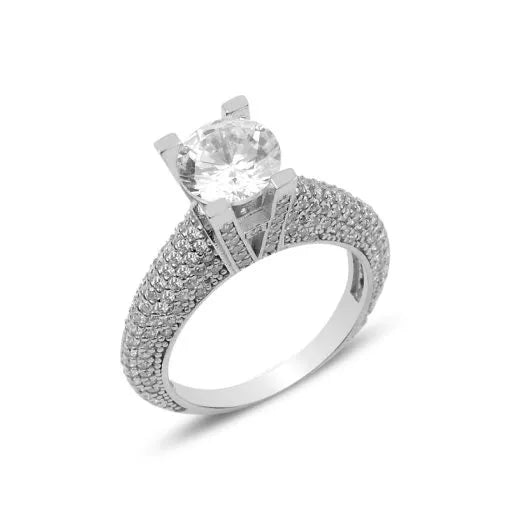 Zircon Solitaire Ring