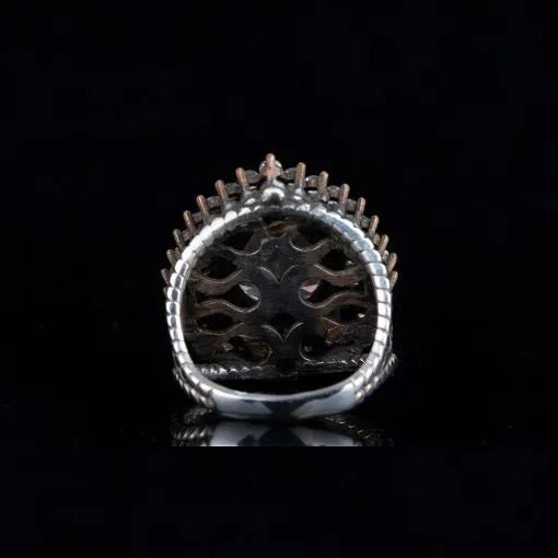 Mahidevran Sultan Amethyst Silver Ring