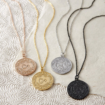 Country Coin Necklace  Women