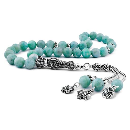 Amazonite Stone Misbaha Prayer Beads