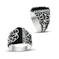 Charm Handmade Men Silver Ring 7006