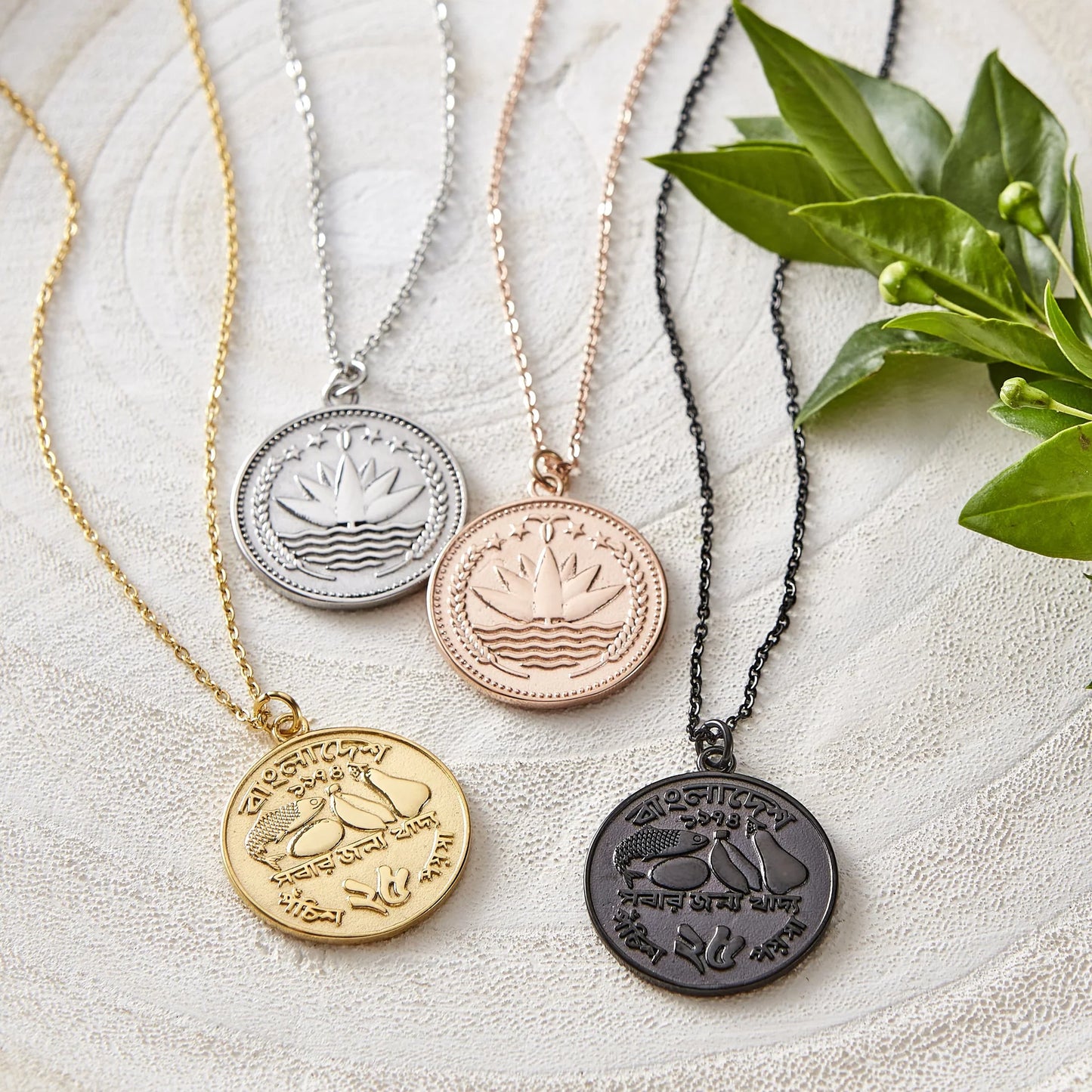 Country Coin Necklace  Women