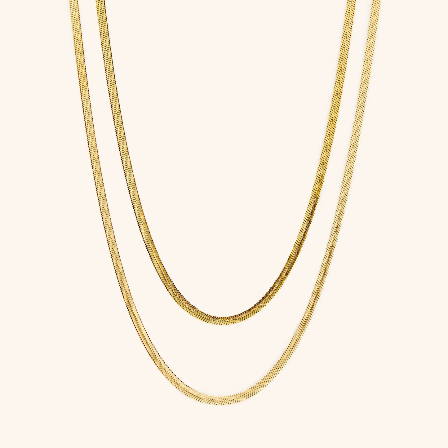 Herringbone Chain Necklace