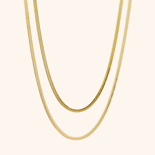 Herringbone Chain Necklace