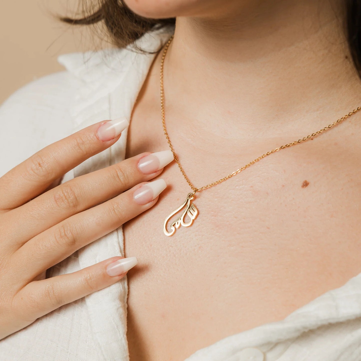 Custom Name Necklace  Calligraphy