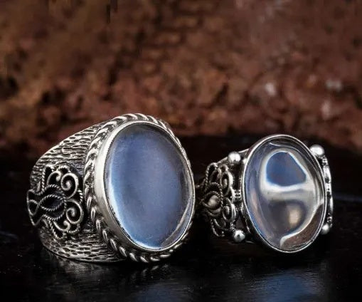 Dur Al Najaf Handmade Women & Men Couple Rings Set