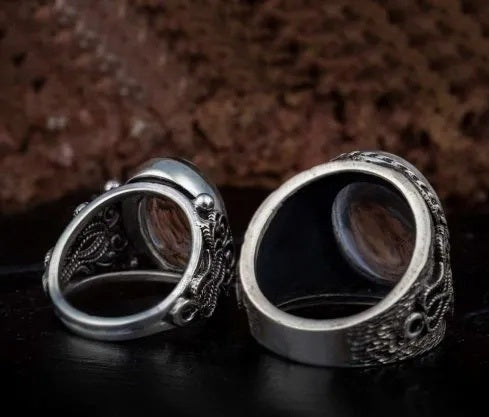 Dur Al Najaf Handmade Women & Men Couple Rings Set