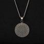 Ayat Al Kursi Islamic Silver Necklace No5