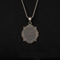 Ayat Al Kursi Islamic Silver Necklace No4