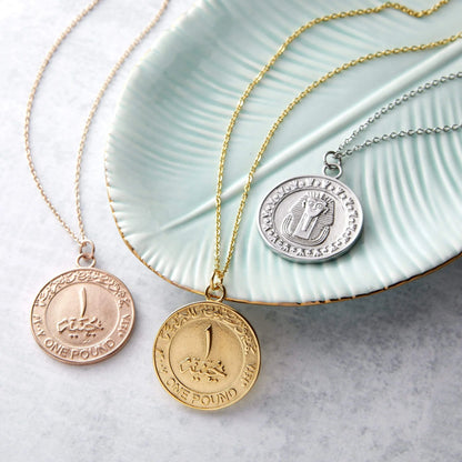 Country Coin Necklace  Women