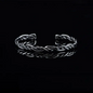 Elegant Cuban Silver Cuff Bracelet No5