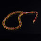 Yellow Amber 33 Beads Tasbih Misbaha No1