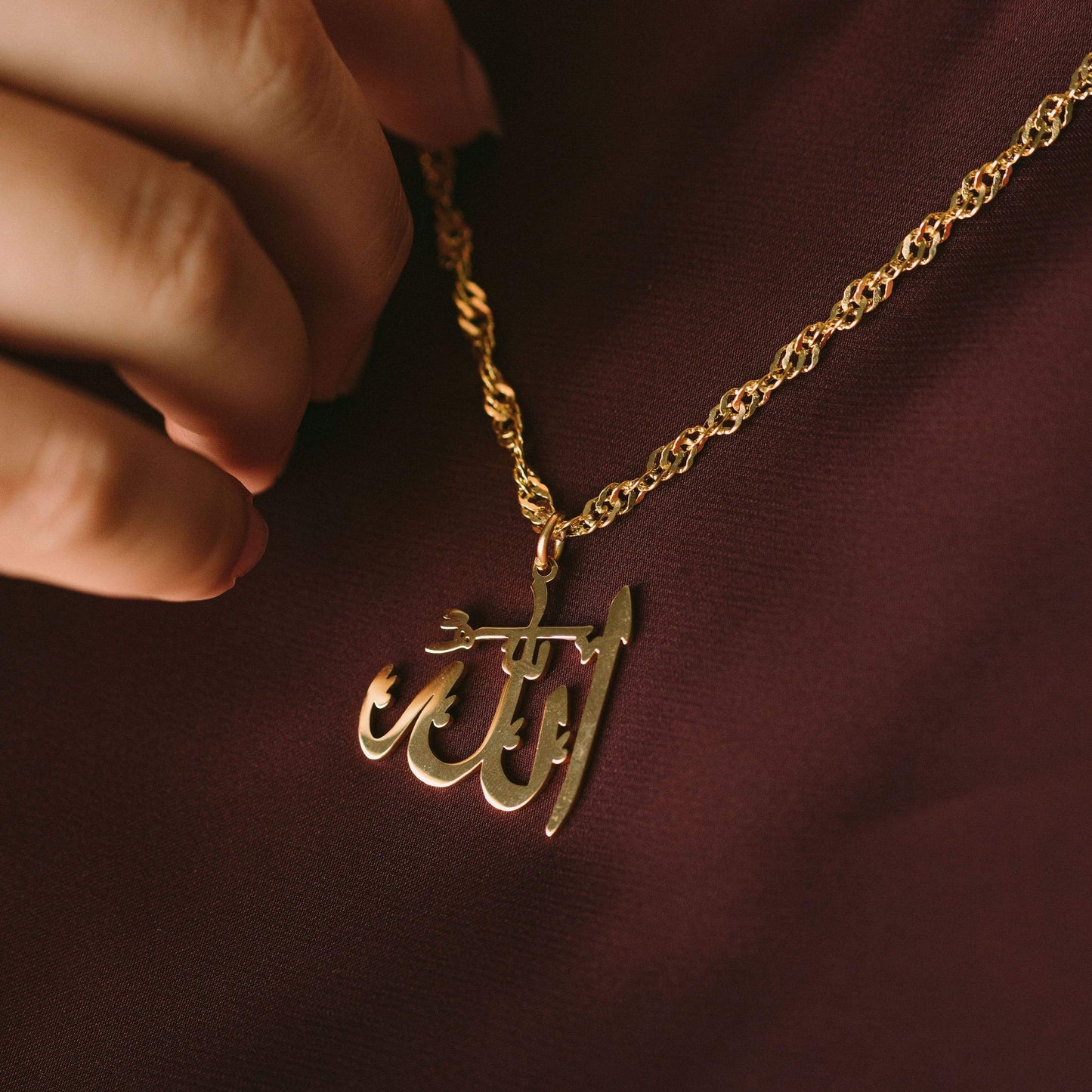 Allah Pendant Necklace  Women