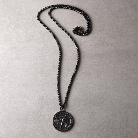 Country Coin Necklace  Men