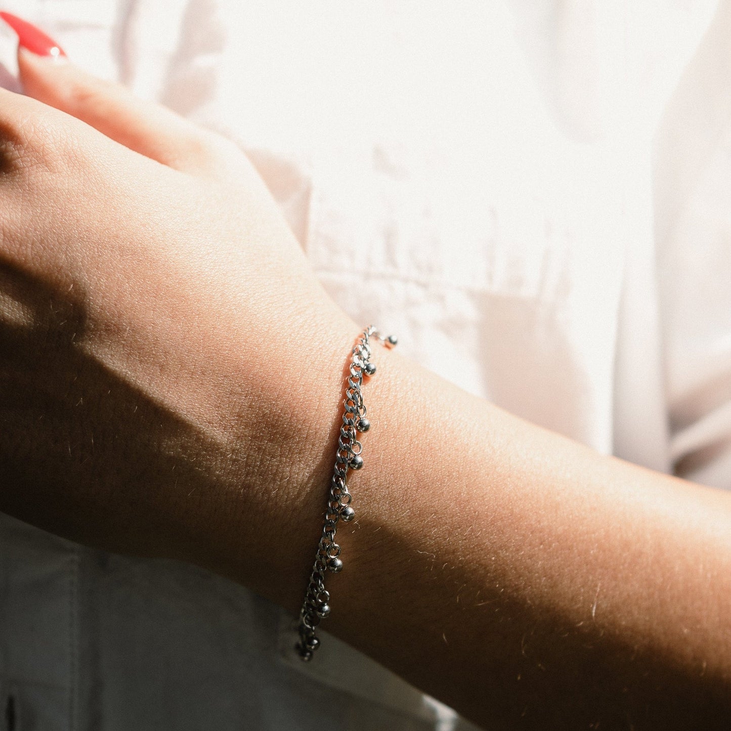 Dangling Dotted Bracelet