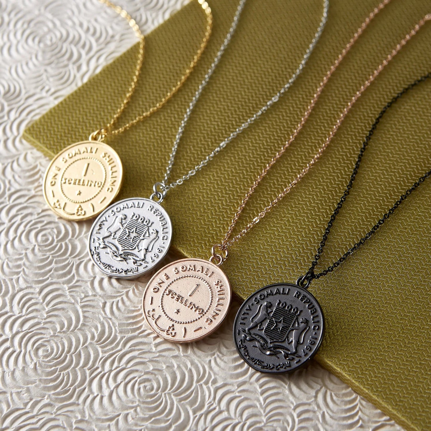 Country Coin Necklace  Women