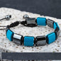 Turquoise Adjustable Beaded Bracelet