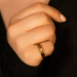 Patience  Bar Ring
