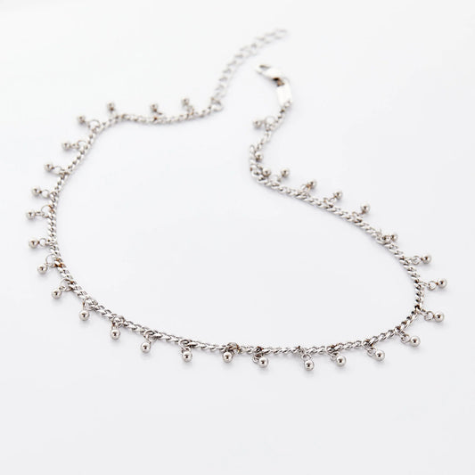 Dangling Dotted Choker