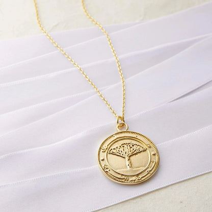 Country Coin Necklace  Women