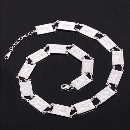 Allah Necklace Drop Earrings For Women GoldSilver Color Jewellery set IS1 IS2