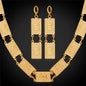 Allah Necklace Drop Earrings For Women GoldSilver Color Jewellery set IS1 IS2