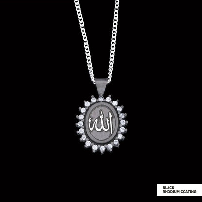 Allah Pendant, Allah Necklace, Premium Islamic Jewelry, Muslim Necklace, Arabic Necklace, Islamic Gift, Islamic Jewelry, Gift for Her