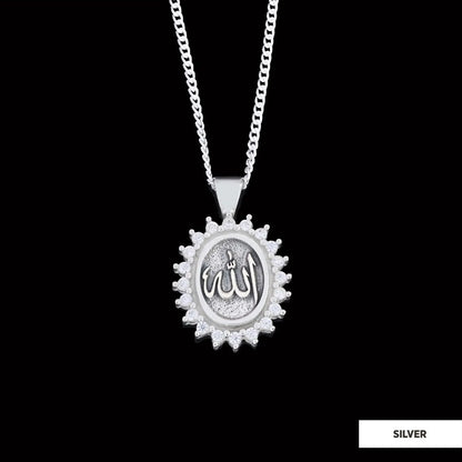 Allah Pendant, Allah Necklace, Premium Islamic Jewelry, Muslim Necklace, Arabic Necklace, Islamic Gift, Islamic Jewelry, Gift for Her