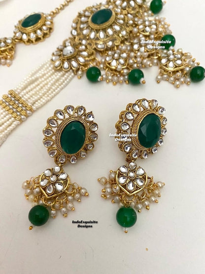 Gorgeous Kundan Pearls Choker Set