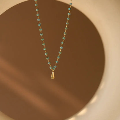 Turquoise Beaded Necklace