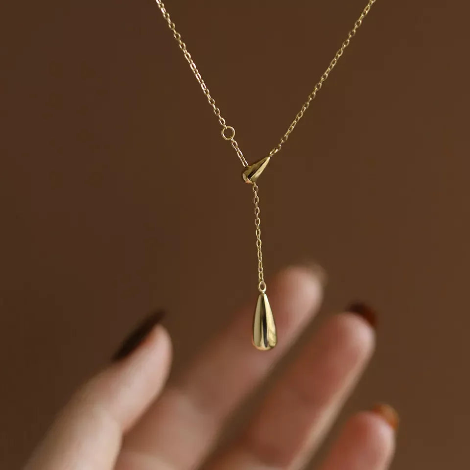 Drop Tassel Necklace
