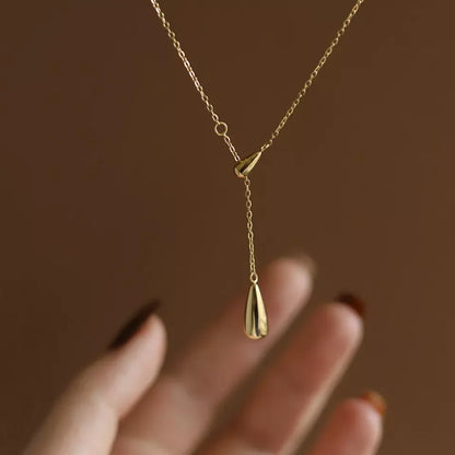 Drop Tassel Necklace