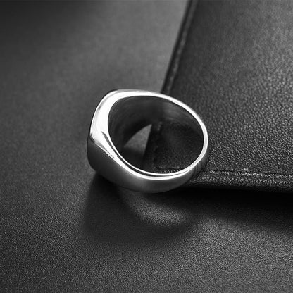 New Stainless Steel Signet Ring for Him IS1 IS2 NS3