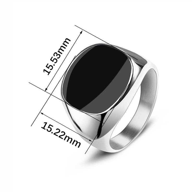 New Stainless Steel Signet Ring for Him IS1 IS2 NS3