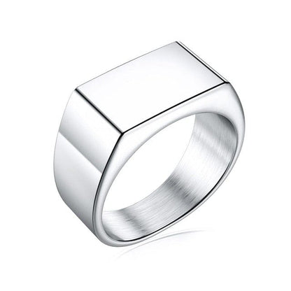 New Stainless Steel Signet Ring for Him IS1 IS2 NS3