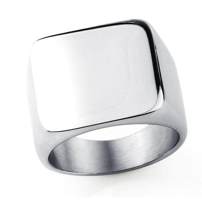 New Stainless Steel Signet Ring for Him IS1 IS2 NS3