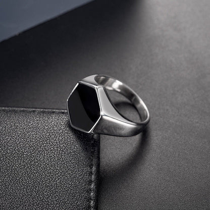 New Stainless Steel Signet Ring for Him IS1 IS2 NS3