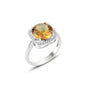 Zultania Solitaire Square Ring